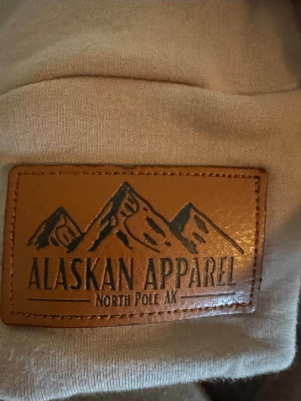 Alaskan Apparel Cozy High-Collar Zip Jacket -  Warm beige LARGE